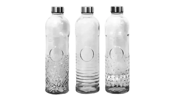 Botellas Cristal Vintage 1L