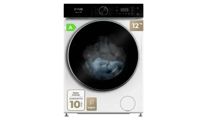 Evvo Lavadora 12KG 1400RPM