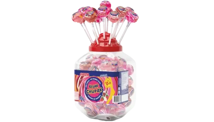 Chupa Kojak Fiesta 115 Uds