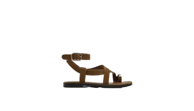Parfois Sandalias Piel Camel