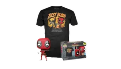 Set camiseta Funko Pop Deadpool Marvel