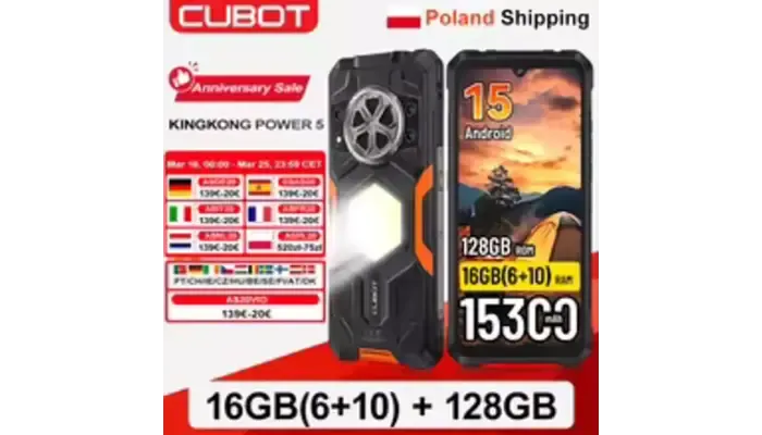 Cubot KingKong Power 5