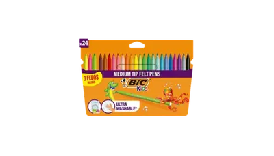 Pack 24 Rotuladores Lavables para Niños El Corte Inglés