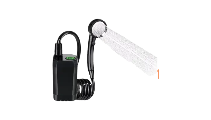 Ducha Eléctrica Portátil para Exteriores con Batería 6000mAh y Pantalla Digital