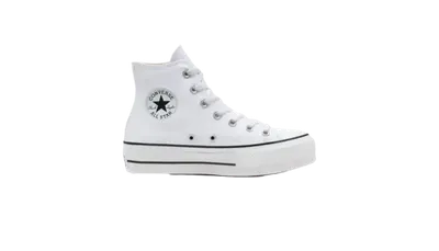 Zapatillas Converse de Plataforma Chuck Taylor Bota Blancas