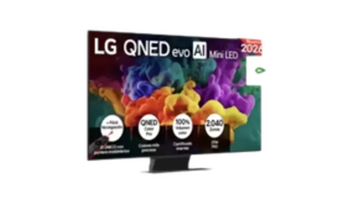 LG QNED evo Mini LED 126 cm - Televisor Inteligente 4K con IA