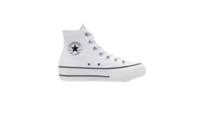 Converse Chuck Taylor Plataforma Blancas con 40% de Descuento