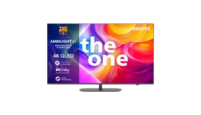 TV QLED 65" Philips Ambilight 4K UHD con Dolby Vision y Atmos
