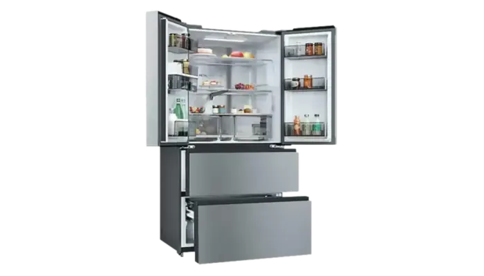Frigorífico Americano Haier Horizon HFR59F18CWMM Acero Inoxidable 700L No Frost