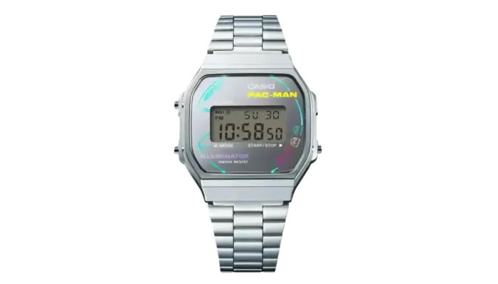 Reloj Casio Vintage Edición Especial Pac-Man A168WEPC-7A con Luz LED