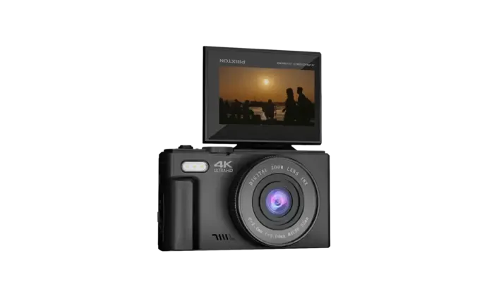Cámara Digital Prixton XPLORER Compacta 4K con WiFi y Pantalla Giratoria