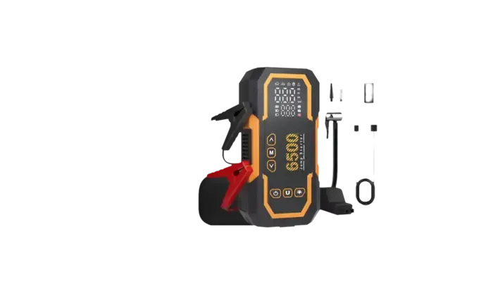 Arrancador de Batería Portátil para Coche 6500A y Power Bank 12V