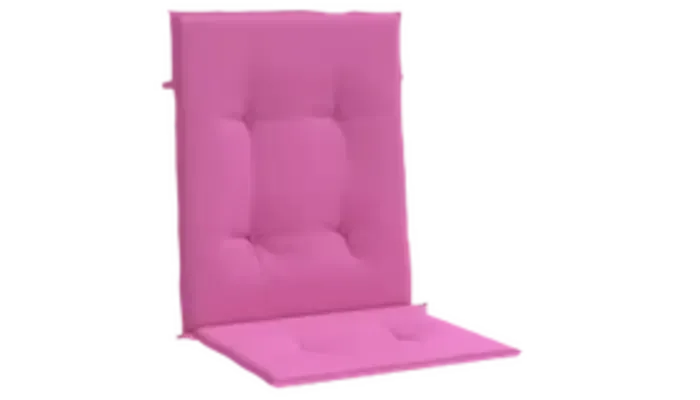 Set de 6 Cojines vidaXL para Silla con Respaldo Bajo - Azul y Blanco