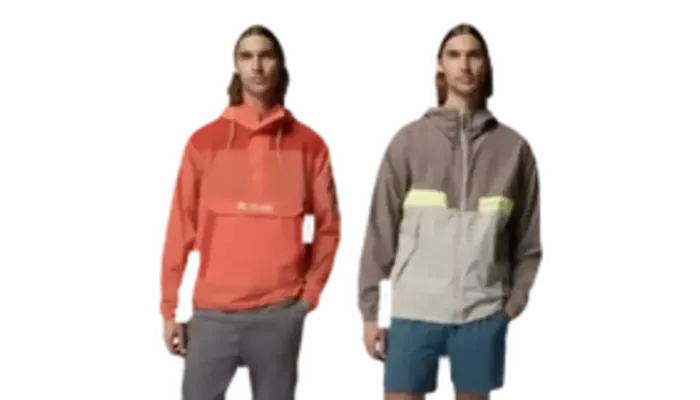Chaqueta Cortavientos Columbia Ligera y Resistente