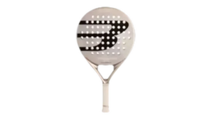Pala de Pádel Bullpadel Burn Control White - Máximo Control para Jugadores Intermedios