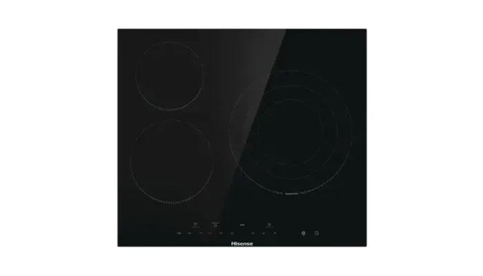 Placa Vitrocerámica Hisense con 3 Zonas y Control Táctil