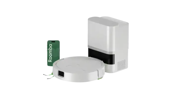 Robot Aspirador y Friegasuelos Roomba 115 Combo con Base Autovaciado