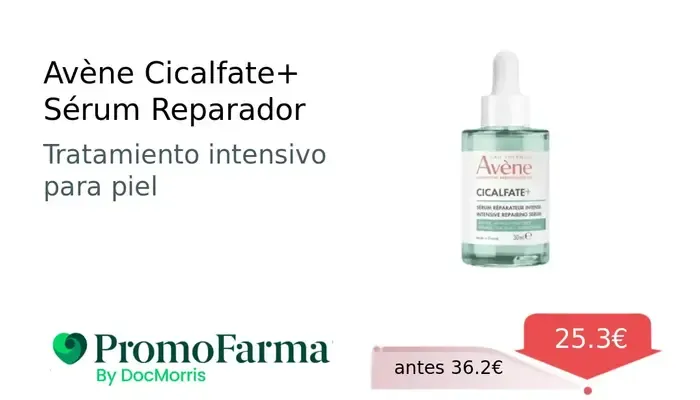 Avène Cicalfate+ Sérum Reparador Intensivo Facial