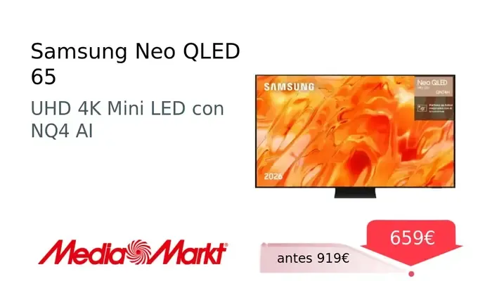 Samsung Neo QLED 65" TV Inteligente 4K