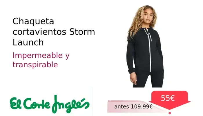 Chaqueta Cortavientos UA Storm Launch - Protección y Transpirabilidad
