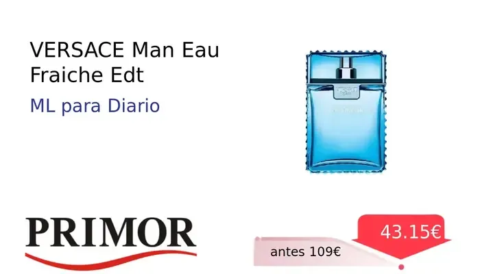 Versace Man Eau Fraiche EDT 100 ml