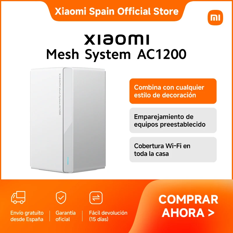 Xiaomi Mesh System AC1200: Mejora tu Wi-Fi en toda la casa
