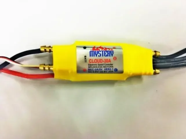 Controlador de Velocidad RC Mystery Cloud 30A sin Escobillas con BEC
