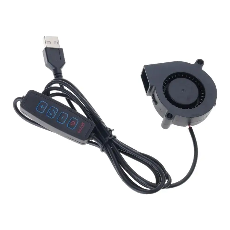 Ventilador de Enfriamiento USB 5V 5015 de Alto Flujo de Aire