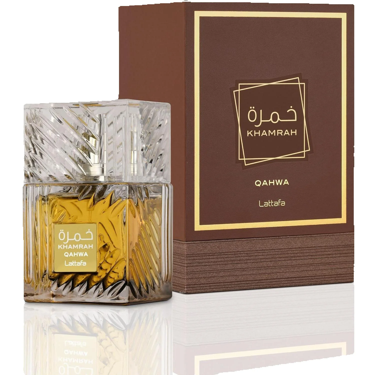 Lattafa Khamrah Eau de Parfum Unisex 100ml - Fragancia Oriental Moderna