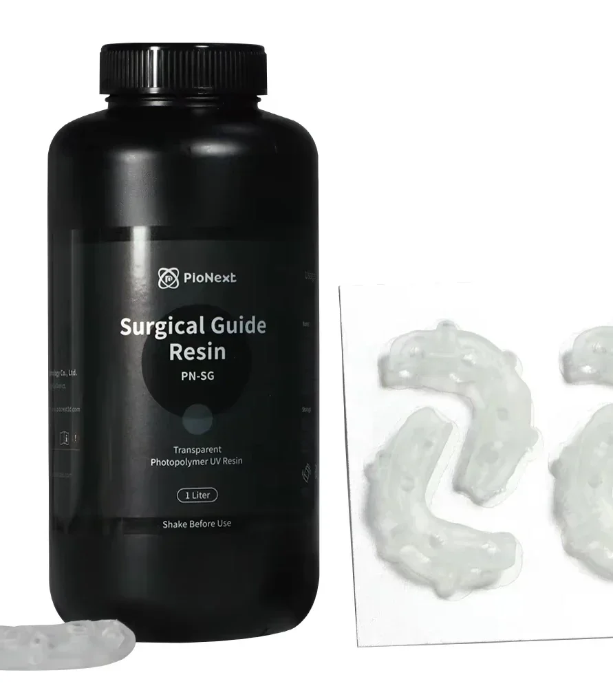 Resina Transparente Alta Precisión para Impresora 3D
