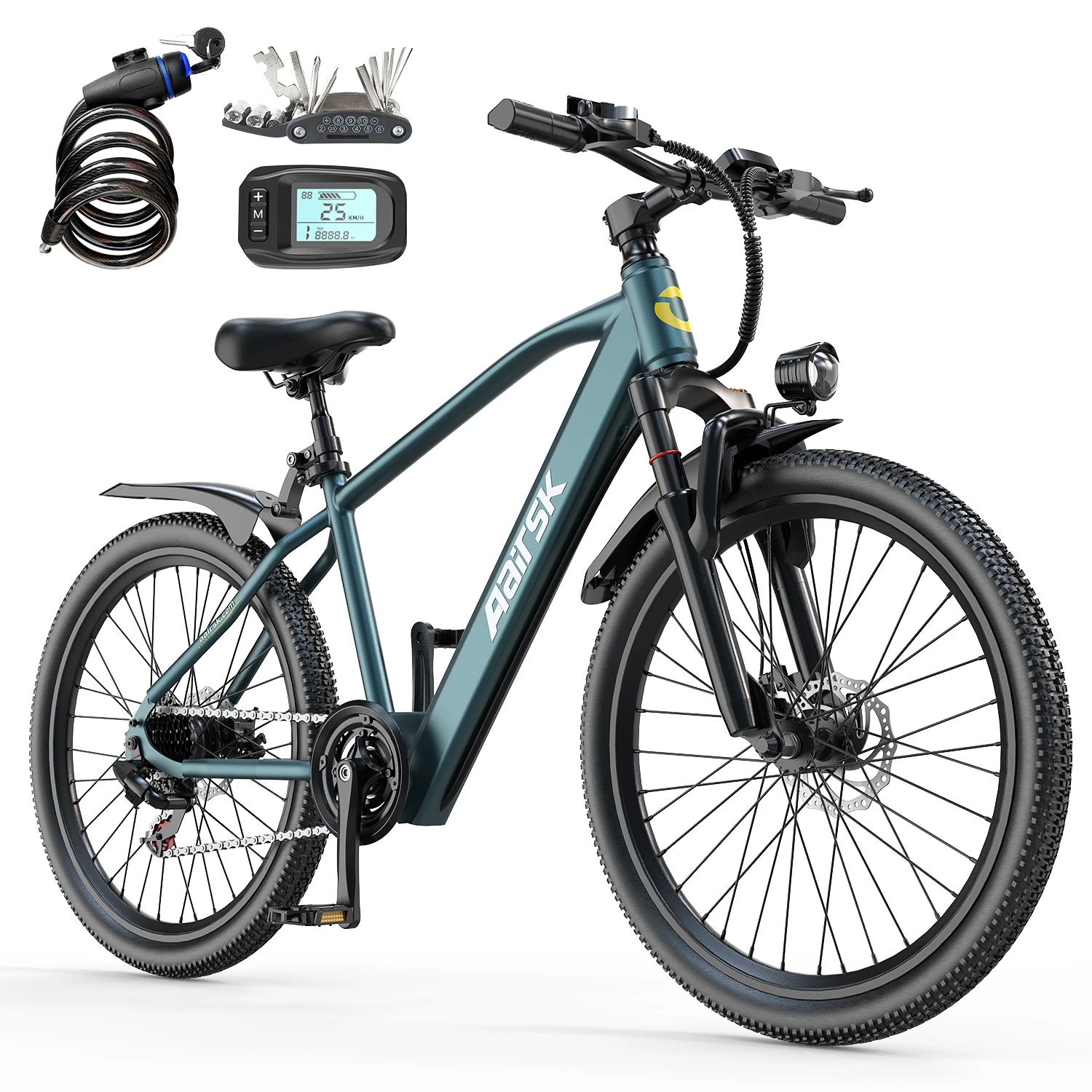 Bicicleta Eléctrica de Montaña 26" 250W 36V 10Ah - Oferta Flash Aliexpress