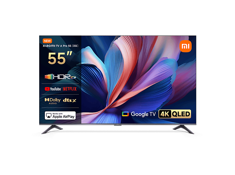 TV QLED 55 pulgadas Xiaomi 55 A PRO 4K