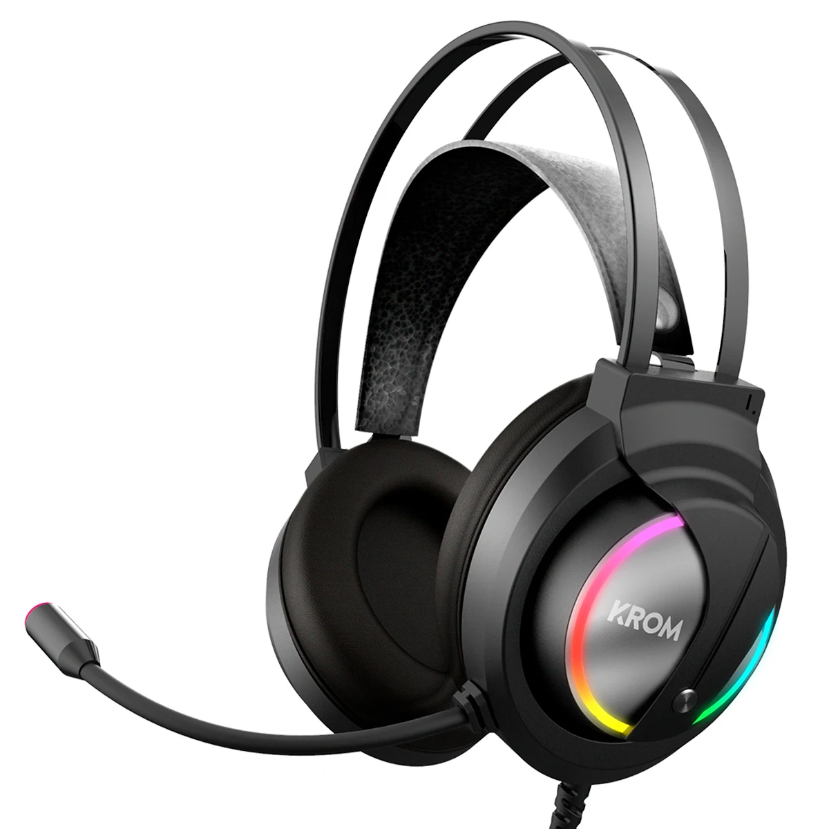 Auriculares Gaming Krom Kappa con RGB LED y Sonido Envolvente