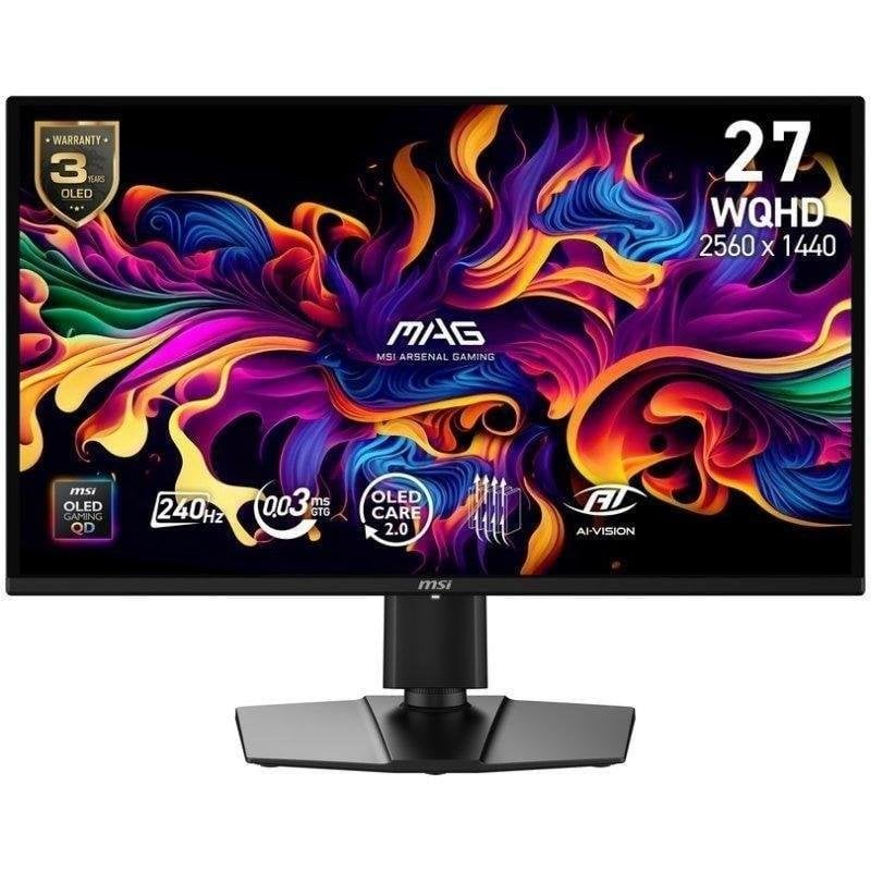 Monitor MSI MAG 274QP QD-OLED X24: 27" WQHD, 240Hz, 0.03ms