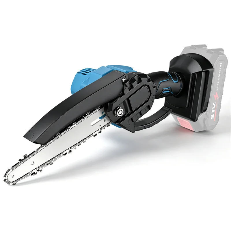 Sierra de Cadena Inalámbrica DWiusty 6" Mini Eléctrica Portátil (Compatible Makita 18V)