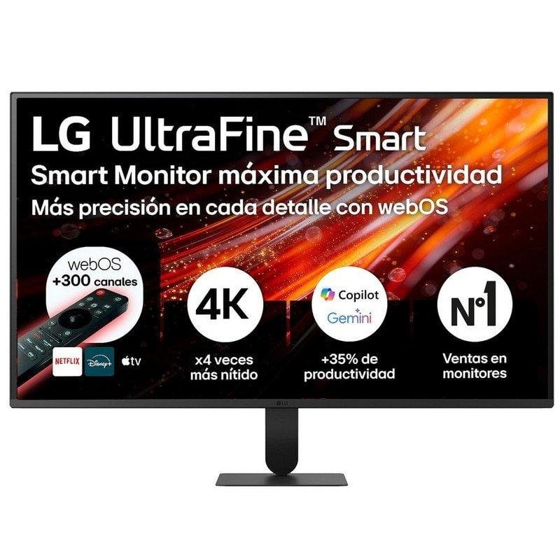 Monitor LG 32" UltraHD 4K 60Hz VA Smart TV HDR10 con Altavoces Integrados
