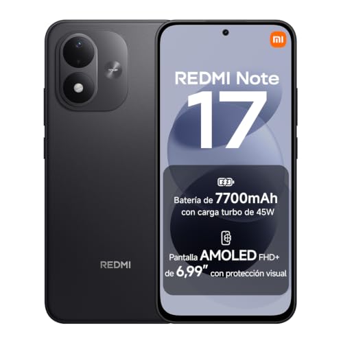 Xiaomi Redmi Note 17 6GB/256GB - Rendimiento y Almacenamiento Amplio
