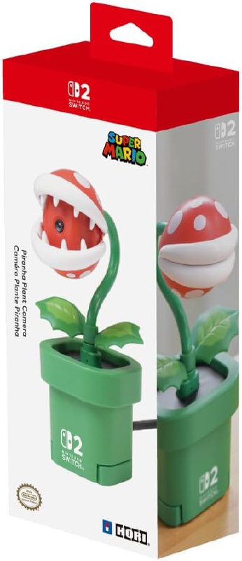 Cámara Piranha Plant para Nintendo Switch