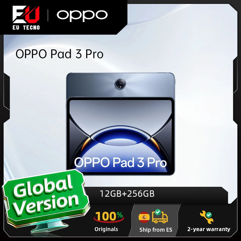OPPO Pad 3 Pro 12GB 256GB - Tablet Potente con Envío desde España