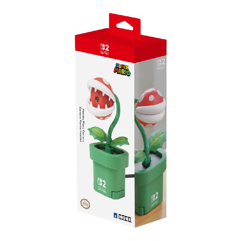 Piranha Plant Cámara para Nintendo Switch