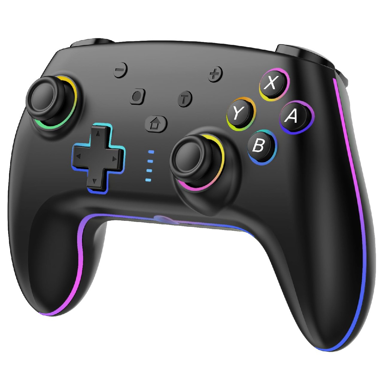 Mando Inalámbrico GEEKHAVE para Switch con RGB y Gatillos Hall