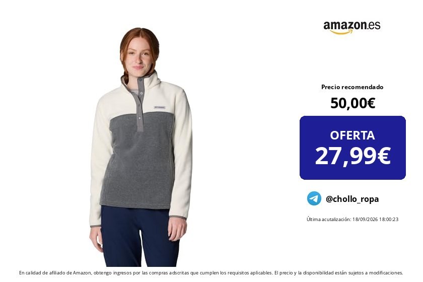 Columbia Benton Springs 1/2 Snap Fleece para Mujer