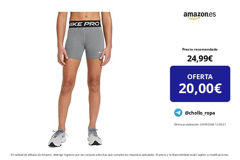 Pantalones Cortos Deportivos Nike Pro Niños Talla M (140/152)