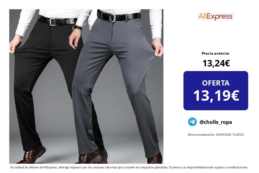Pantalones de Traje de Negocios para Hombre - Estilo Verano, Corte Recto y Elástico