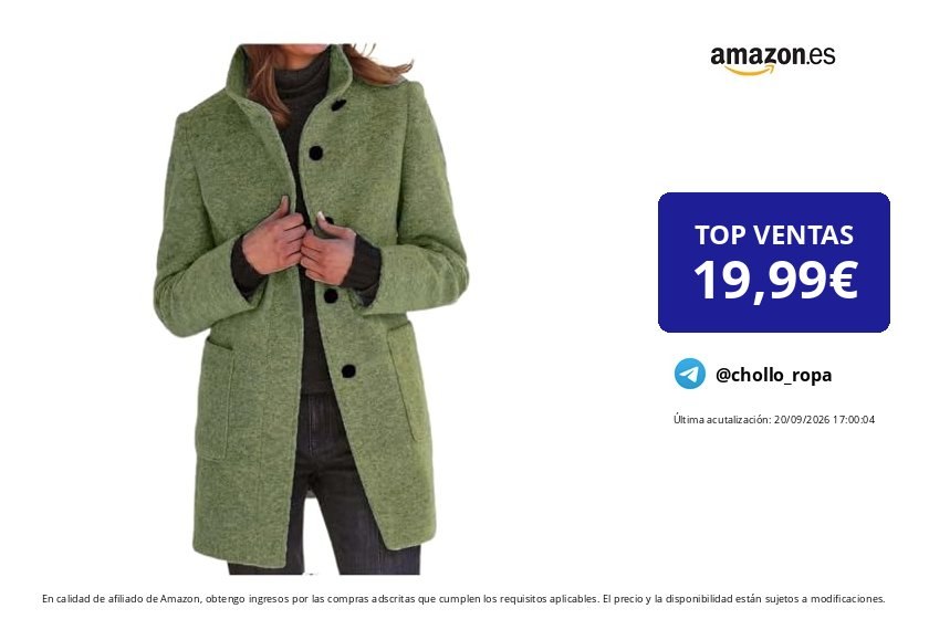 Elegante Abrigo de Paño para Mujer - Ideal Otoño/Invierno