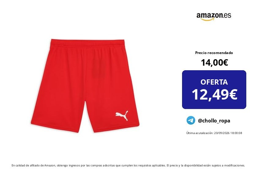 Puma TeamRISE Short Jr - Pantalones Cortos Deportivos Unisex Bebé