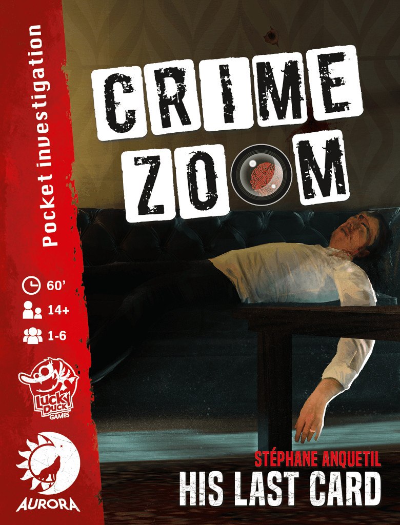 Crime Zoom: La Última Carta - Juego de Mesa de Investigación y Misterio