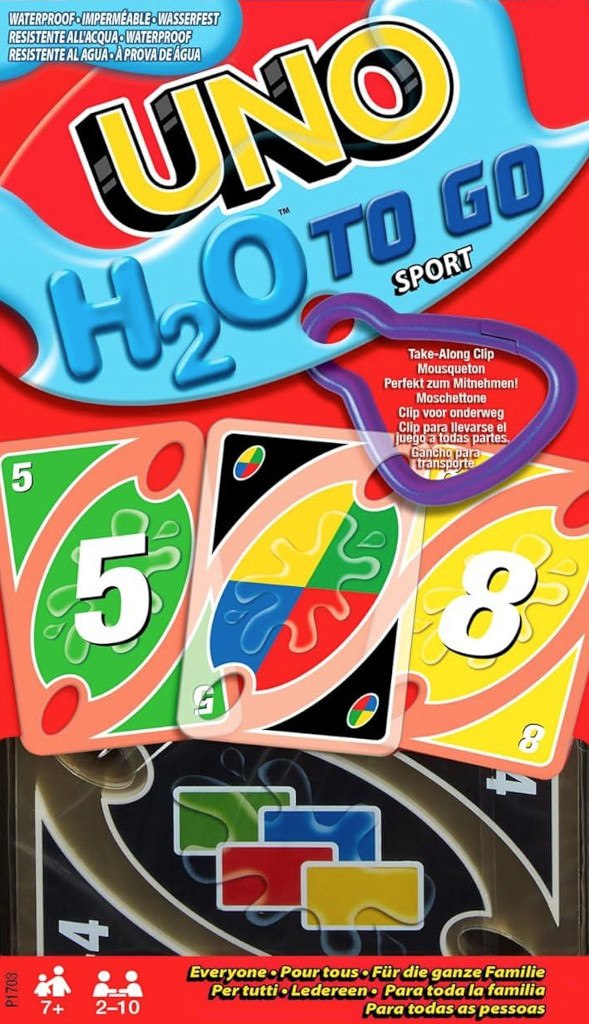 H₂O To Go: Juego Familiar Resistente al Agua con Estuche Portátil