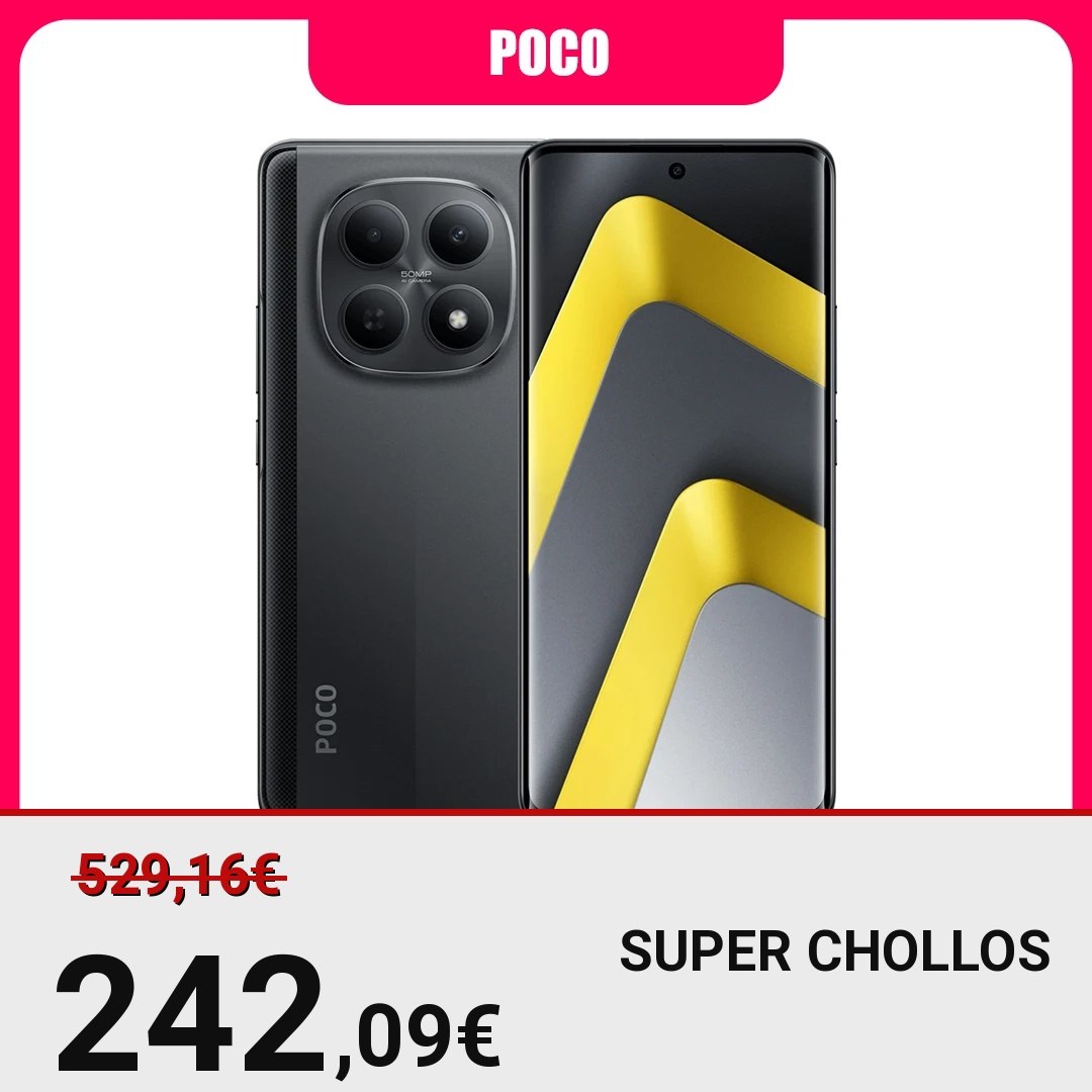 POCO M8 5G Smartphone 8GB RAM 256GB/512GB Almacenamiento NFC