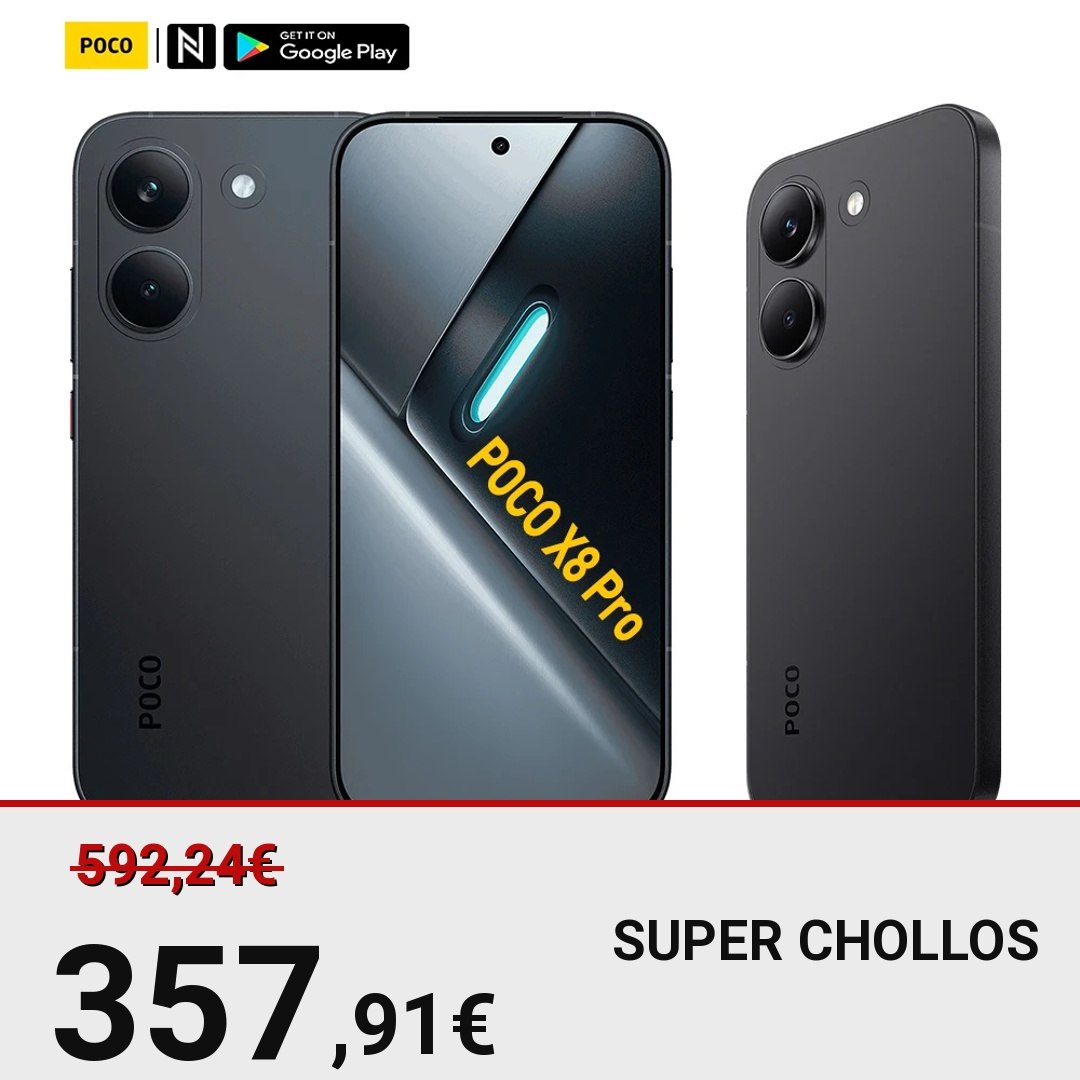 POCO X8 Pro 5G Versión Europea 256GB/512GB 6.59